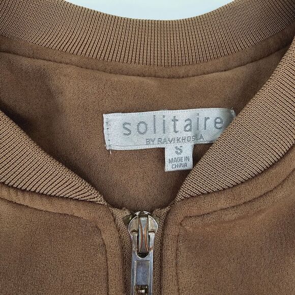 Solitaire by Ravi Khosla Embroidered Jacket Size Small - Picture 3 of 4